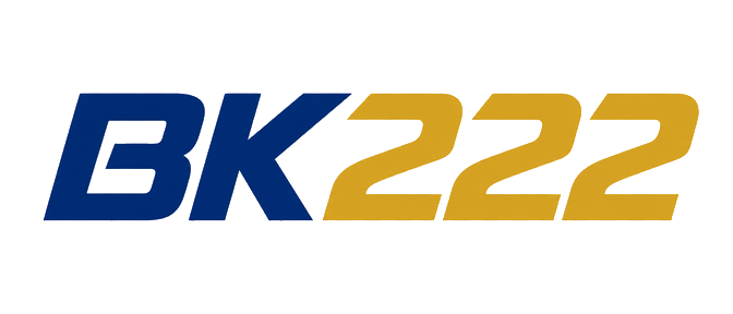 bk222 logo on coral pink navigation bar